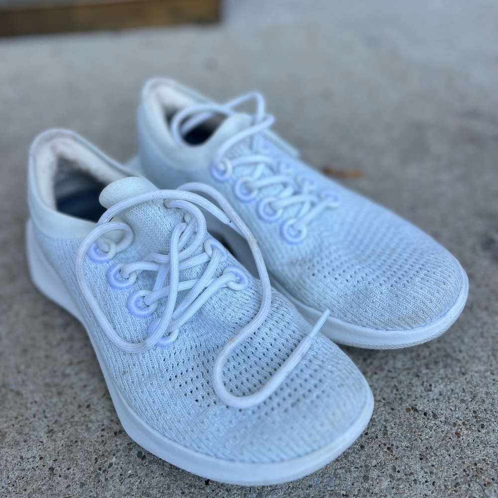 Allbirds Tree Dasher 2 in Blozzard; 9.5